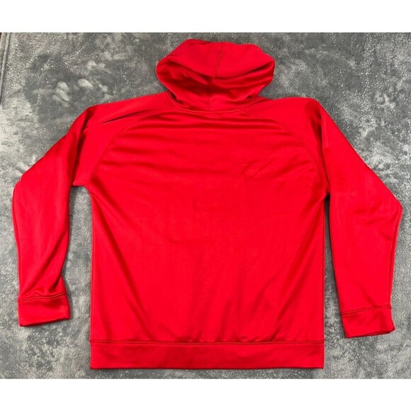 Utah Utes Hoodie Sweatshirt Champion Men's Large Pull Over Red Kangaroo Pocket - Picture 3 of 10